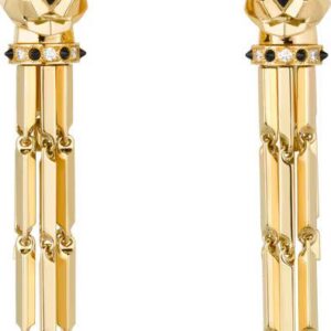 Cartier Panthère de Cartier earrings, diamonds