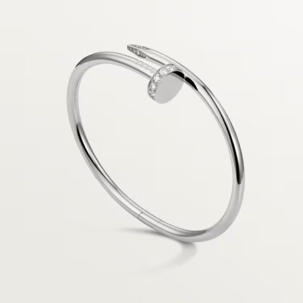 Cartier Juste un Clou bracelet, classic model, diamonds - Image 4