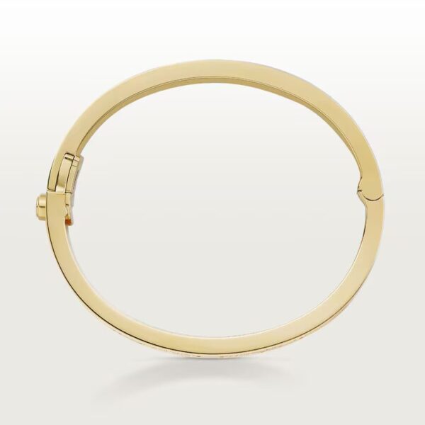 Cartier LOVE bracelet, classic model, paved - Image 4