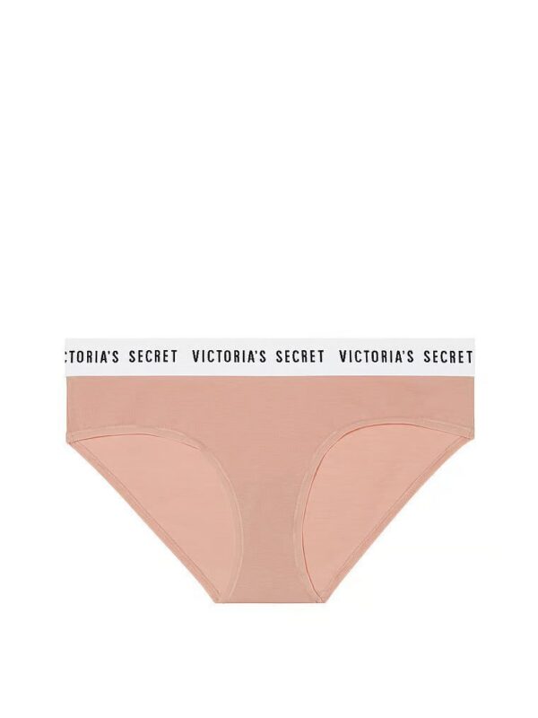Victoria's Secret Stretch Cotton Logo Hiphugger Panty - Image 3
