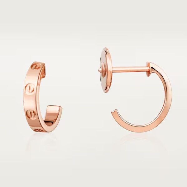 Cartier LOVE hoop earrings, small model - Image 4
