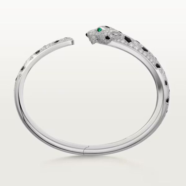 Cartier Panthère de Cartier bracelet, medium model, half-paved - Image 4