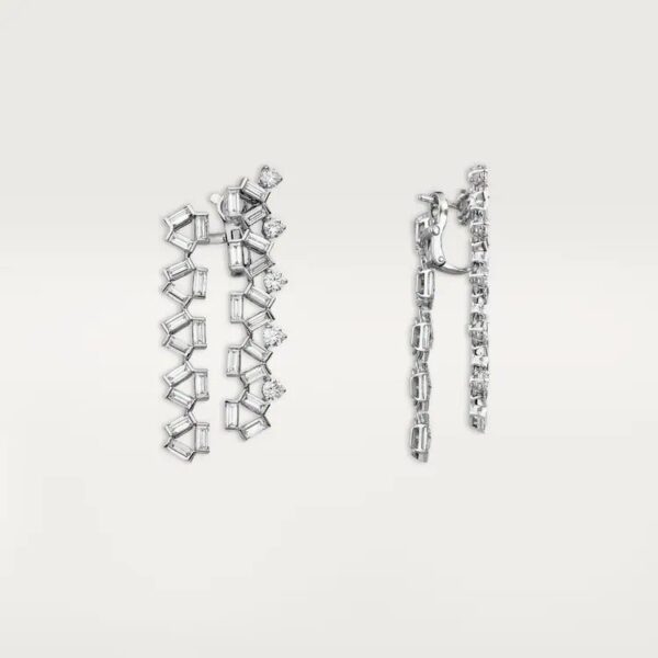 Cartier Reflection de Cartier earrings, diamonds - Image 2