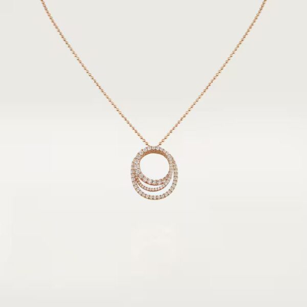 Cartier Etincelle de Cartier pendant, triple row, paved