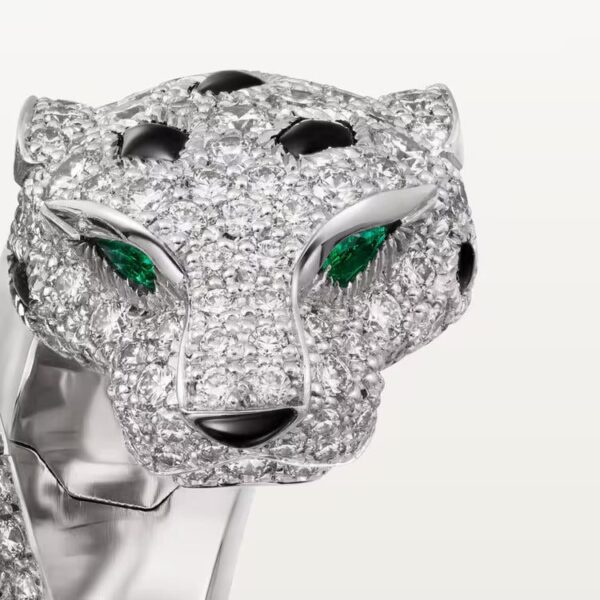 Cartier Panthère de Cartier ring, articulated, paved - Image 4
