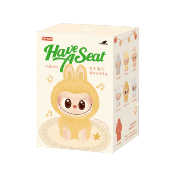 Labubu The Monsters Have a Seat Vinyl Plush Sealed Case (6 Blind Boxes) - Image 3