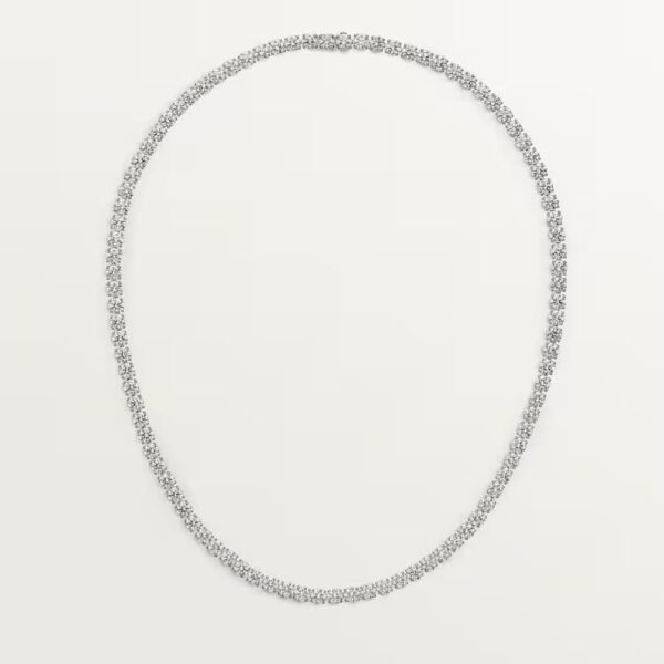 Cartier Lignes Essentielles necklace, brilliant-cut diamonds