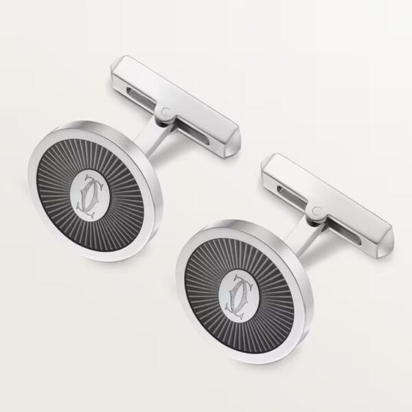 Cartier Double C de Cartier cufflinks - Image 3