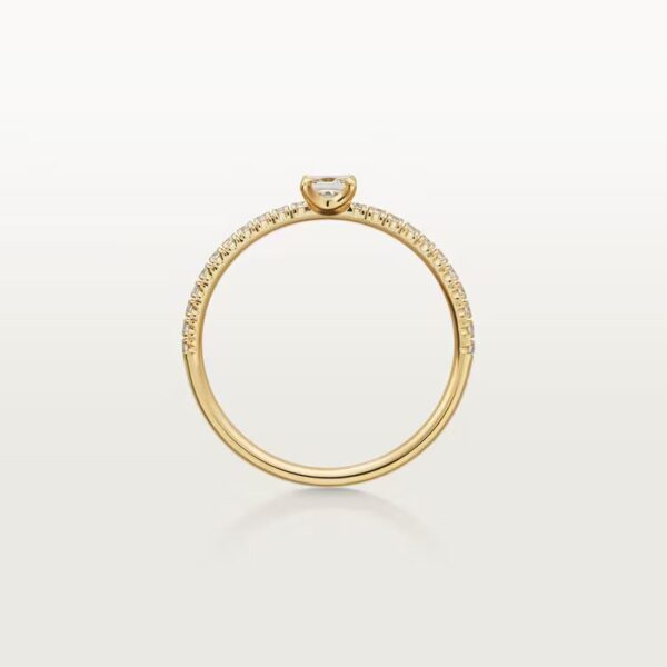 Cartier Etincelle de Cartier ring, princess-cut diamond, paved - Image 2