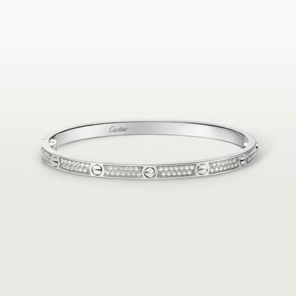 Cartier LOVE bracelet, small model, paved