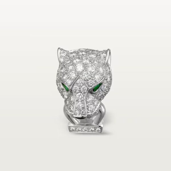 Cartier earrings, paved