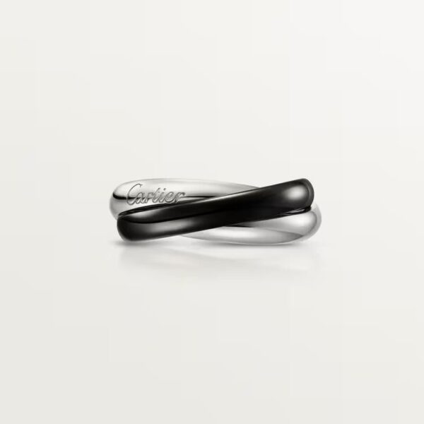 Cartier Trinity ring, ceramic, classic model - Image 4