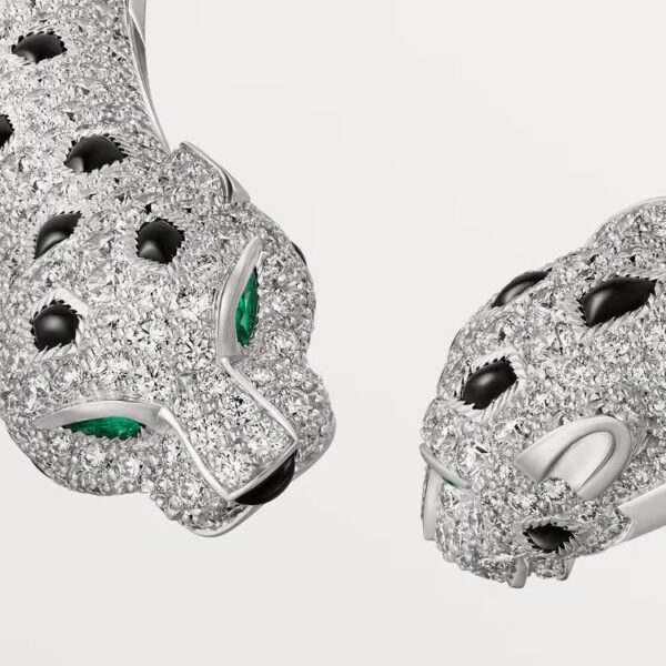 Cartier Panthère de Cartier torque necklace, articulated, paved - Image 4