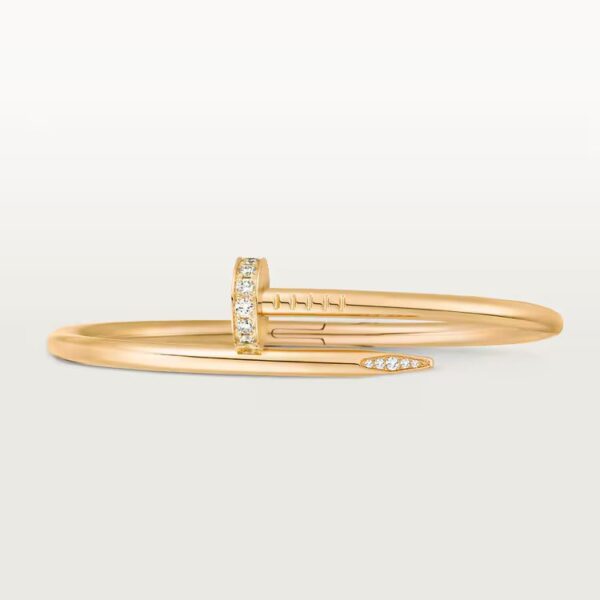 Cartier Juste un Clou bracelet, classic model, diamonds - Image 5