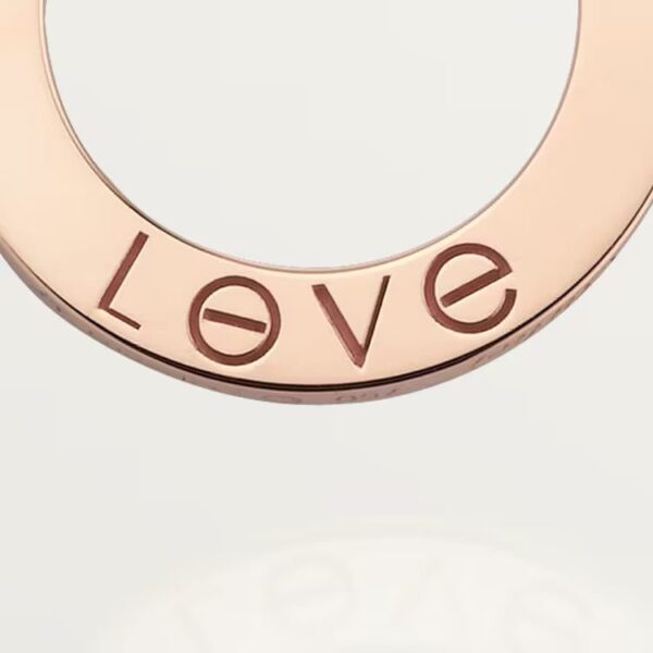 Cartier LOVE pendant, 3 diamonds - Image 3