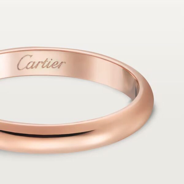 Cartier 1895 wedding band, 2.5 mm width - Image 4