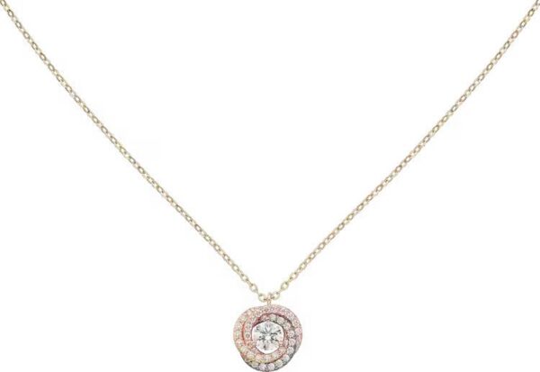 Cartier Trinity pendant, 1 diamond, paved - Image 2
