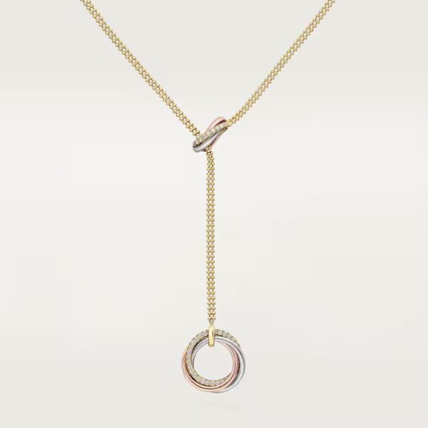 Cartier Trinity necklace, diamonds - Image 4