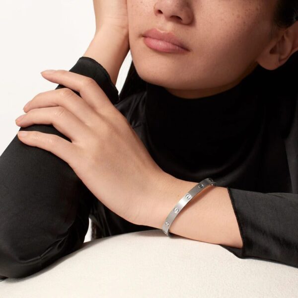 Cartier LOVE bracelet, classic model, brushed - Image 3