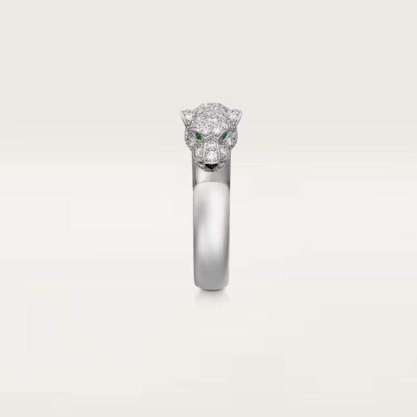 Cartier Panthère de Cartier ring, small model, half-paved