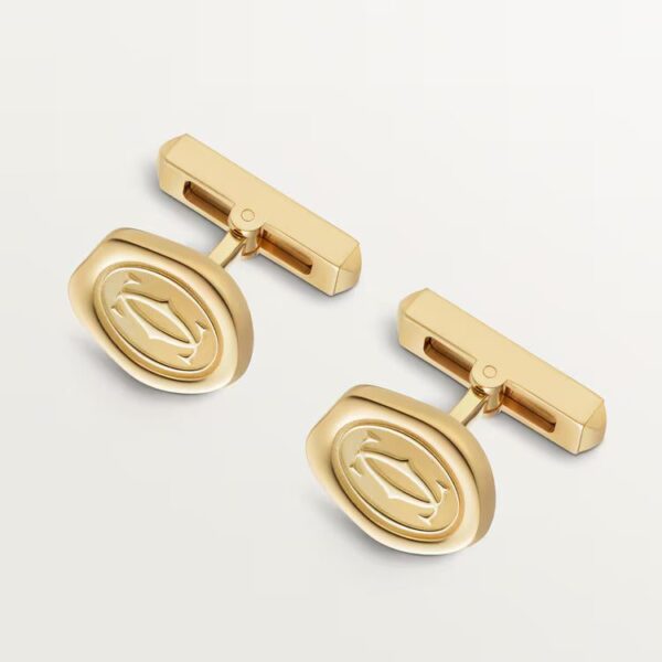 Cartier  Wax seal motif cufflinks - Image 4