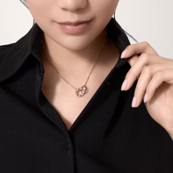 Cartier LOVE pendant, paved - Image 2