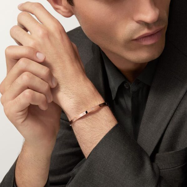Cartier LOVE bracelet, small model, 6 diamonds - Image 4