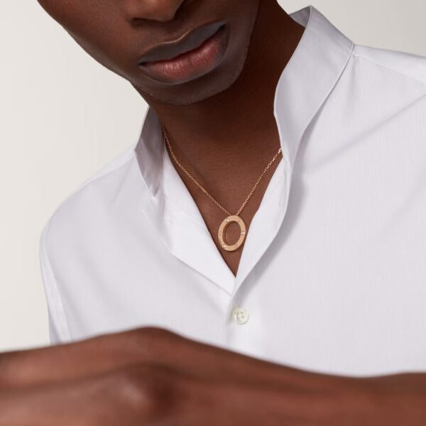 Cartier LOVE pendant, 3 diamonds - Image 2