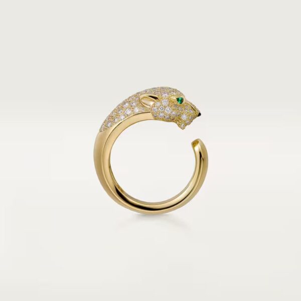 Cartier Panthère de Cartier ring, medium model, half-paved - Image 2