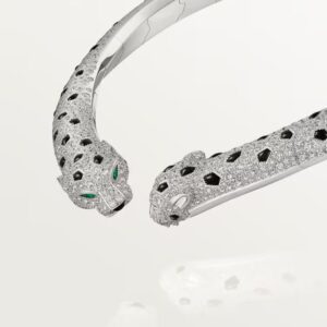 Cartier Panthère de Cartier torque necklace, articulated, paved