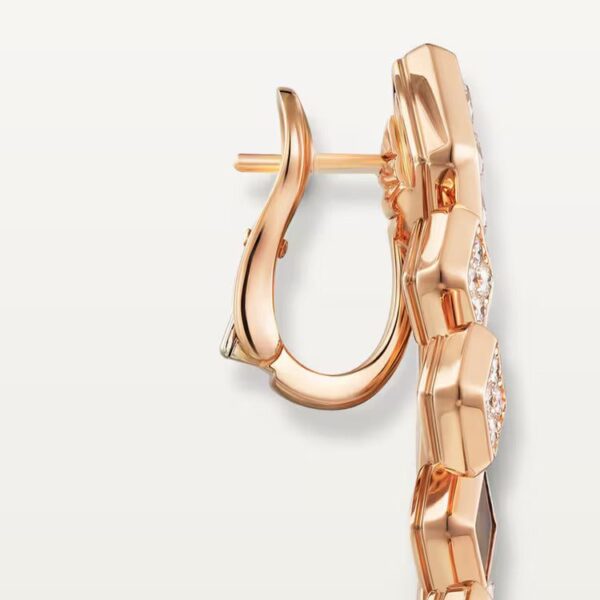 Cartier [Sur]naturel earrings, coral, paved - Image 2