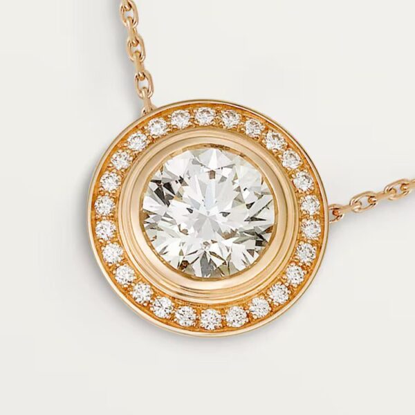 Cartier d'Amour pendant, diamond, paved - Image 2