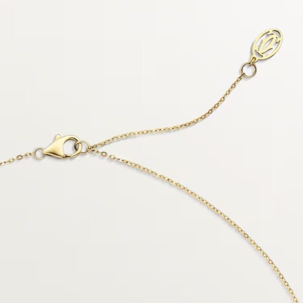 Cartier Trinity pendant, small model, half-paved - Image 2