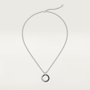 Cartier Trinity pendant, ceramic, diamonds