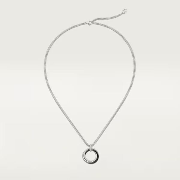 Cartier Trinity pendant, ceramic, diamonds