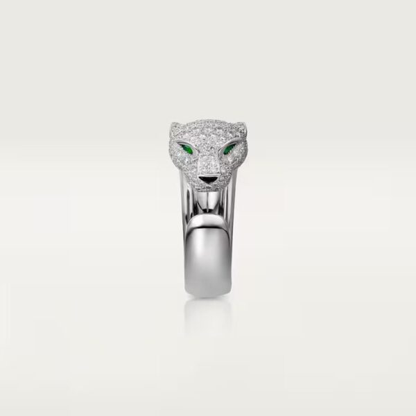 Cartier Panthère de Cartier ring, medium model, half-paved - Image 4