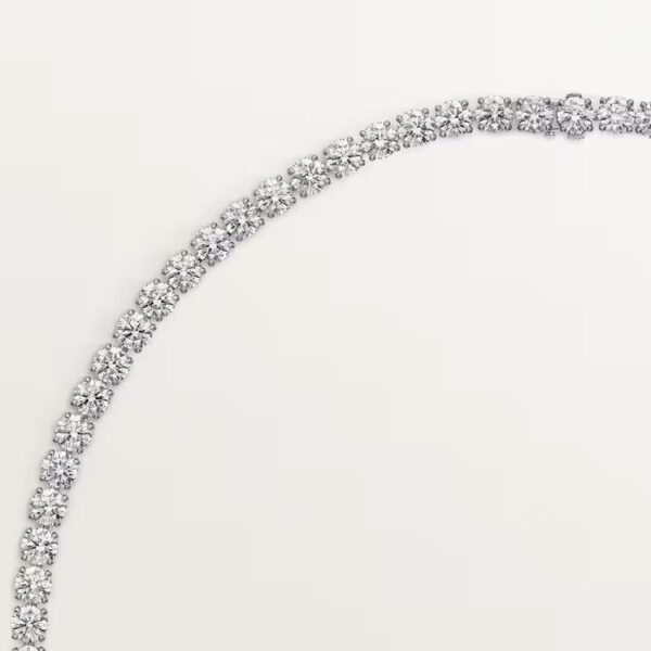 Cartier Lignes Essentielles necklace, brilliant-cut diamonds - Image 2