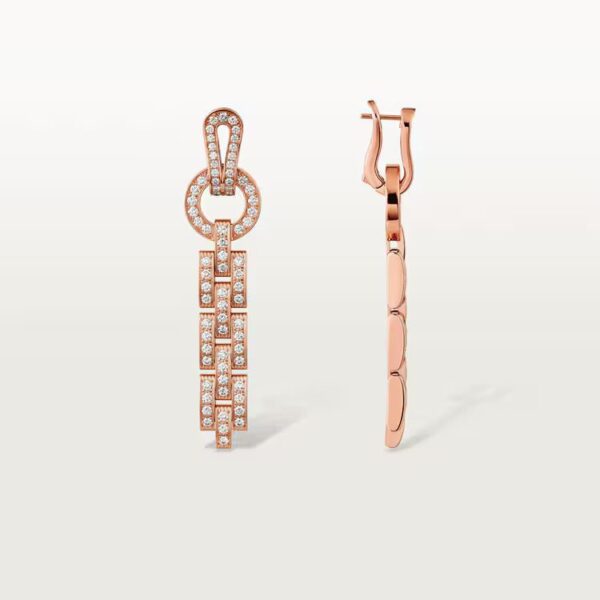 Cartier Agrafe earrings, paved - Image 3