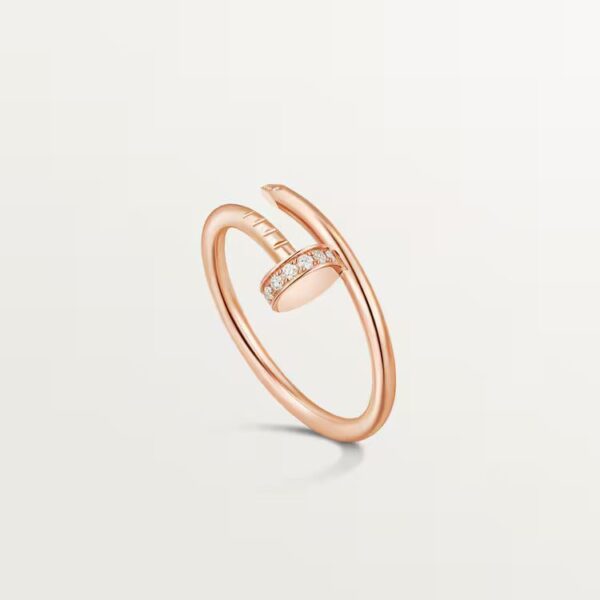 Cartier Juste un Clou ring, small model, diamonds - Image 2