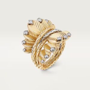 Cartier Grain de Café necklace, diamonds