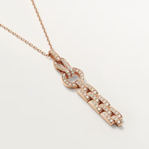 Cartier Agrafe pendant, paved - Image 2