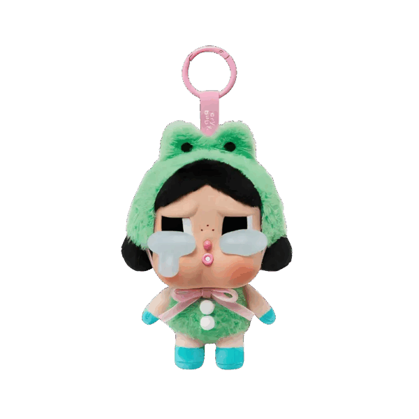 CryBaby Crying Again Series What A Frog Vinyl Face Plush