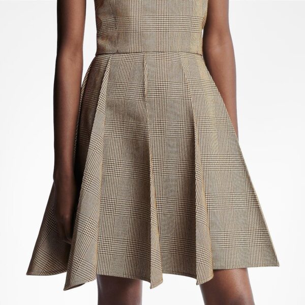 Louis Vuitton A-line Pleated Dress - Image 5
