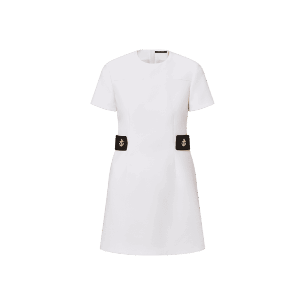 Louis Vuitton Anchor Button Martingale Dress