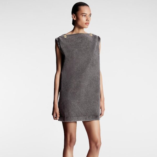 Louis Vuitton Bateau Neck T-Shirt Dress - Image 3