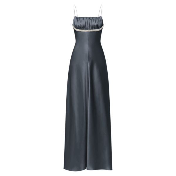 Louis Vuitton Beaded Trim Gown