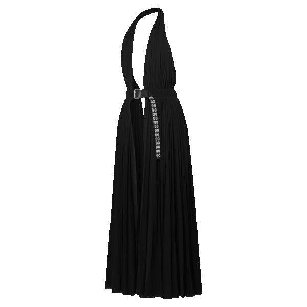 Louis Vuitton Belted Open Halter Dress - Image 2