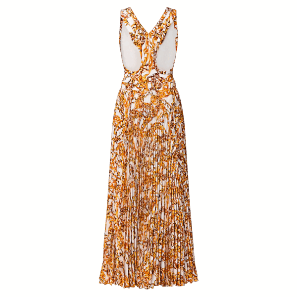 Louis Vuitton Chain Print Floor-Length Tank Dress - Image 3