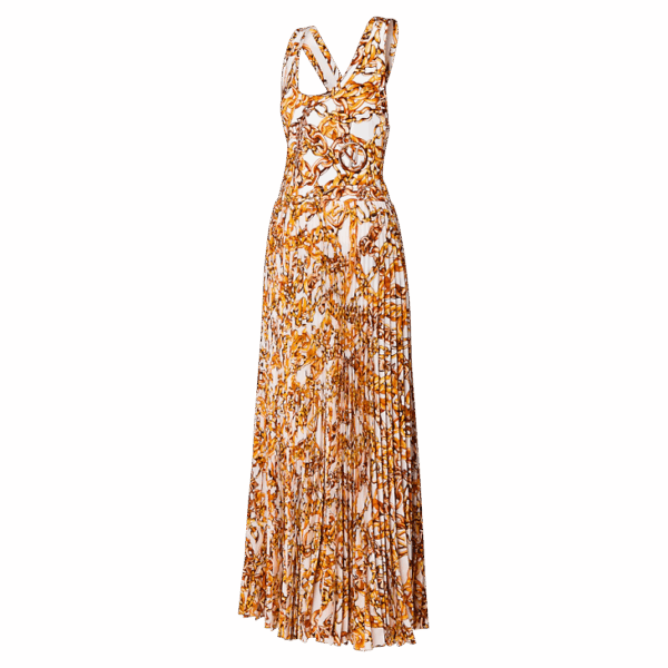Louis Vuitton Chain Print Floor-Length Tank Dress - Image 2