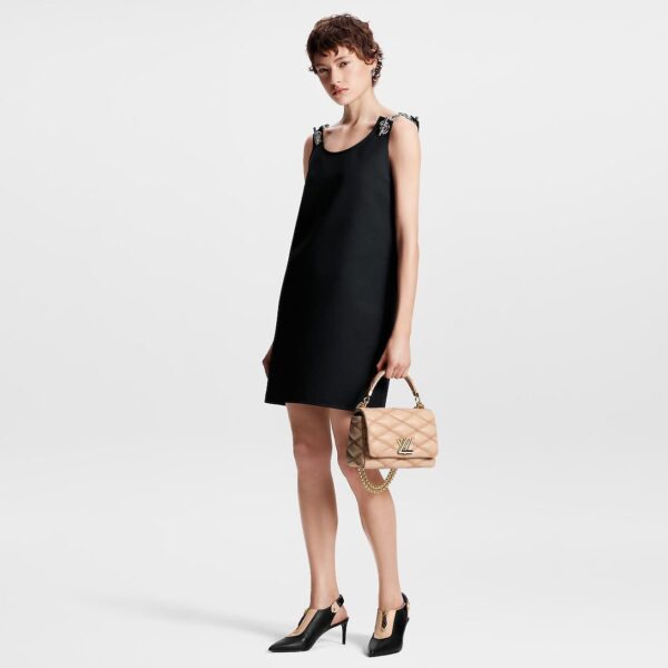 Louis Vuitton Chain Strap Technical Gabardine Dress - Image 2